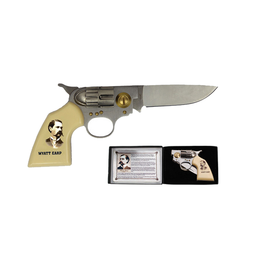 3 18" Gun Style Folding Knife, Gift novelty knife