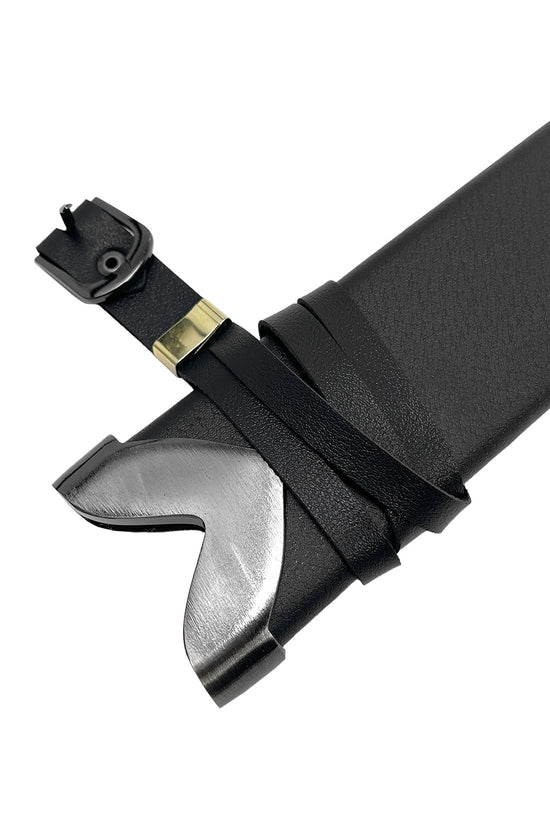 King's Medieval Sword LARP with detailed hilt and durable blade for role-playing and costume events