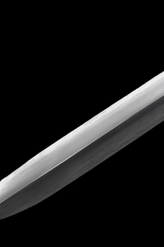 Knight's Collection Medieval Longsword blade with pointed tip and sleek finish for authentic reenactment