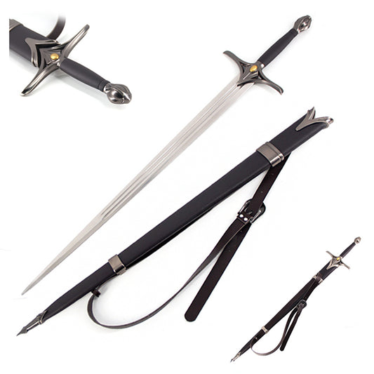Guild Arms LARP Medieval Sword with a sharp blade and detailed grip, ideal for role-playing events
