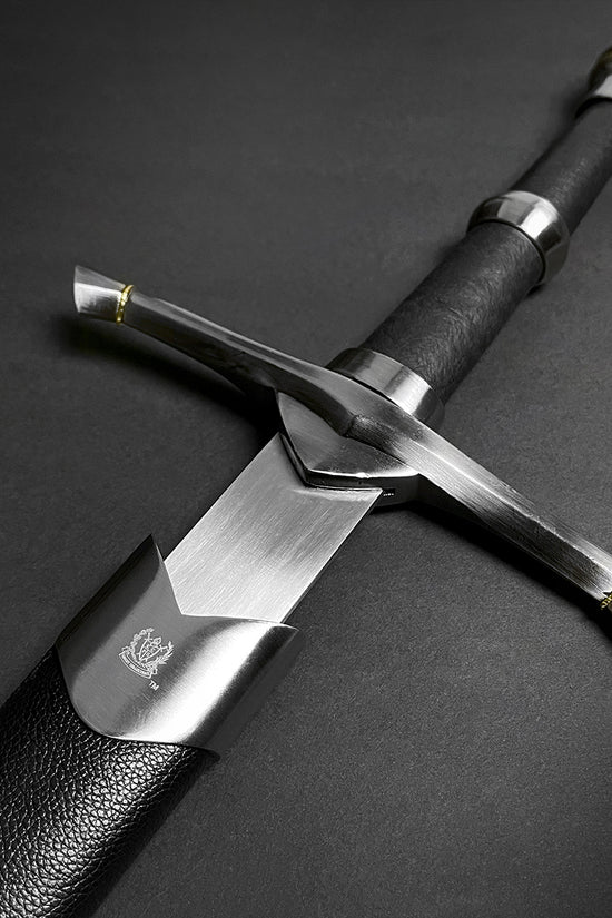 Guild Arms Medieval Knight One Hand Sword for Sale with Durable Leather Grip and Elegant Design