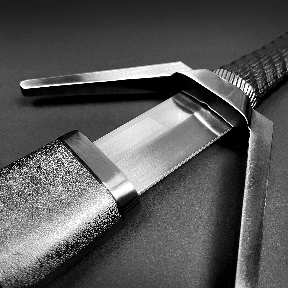 Guild Arms medieval sword for sale with a sleek blade and textured grip for collectors