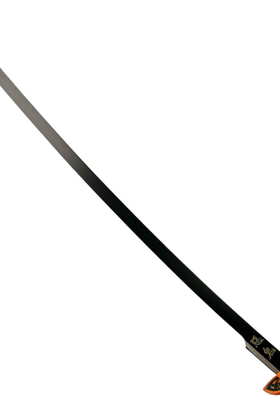 Guild Arms Metal Anime Demon Sword with a sleek black blade and decorative hilt design
