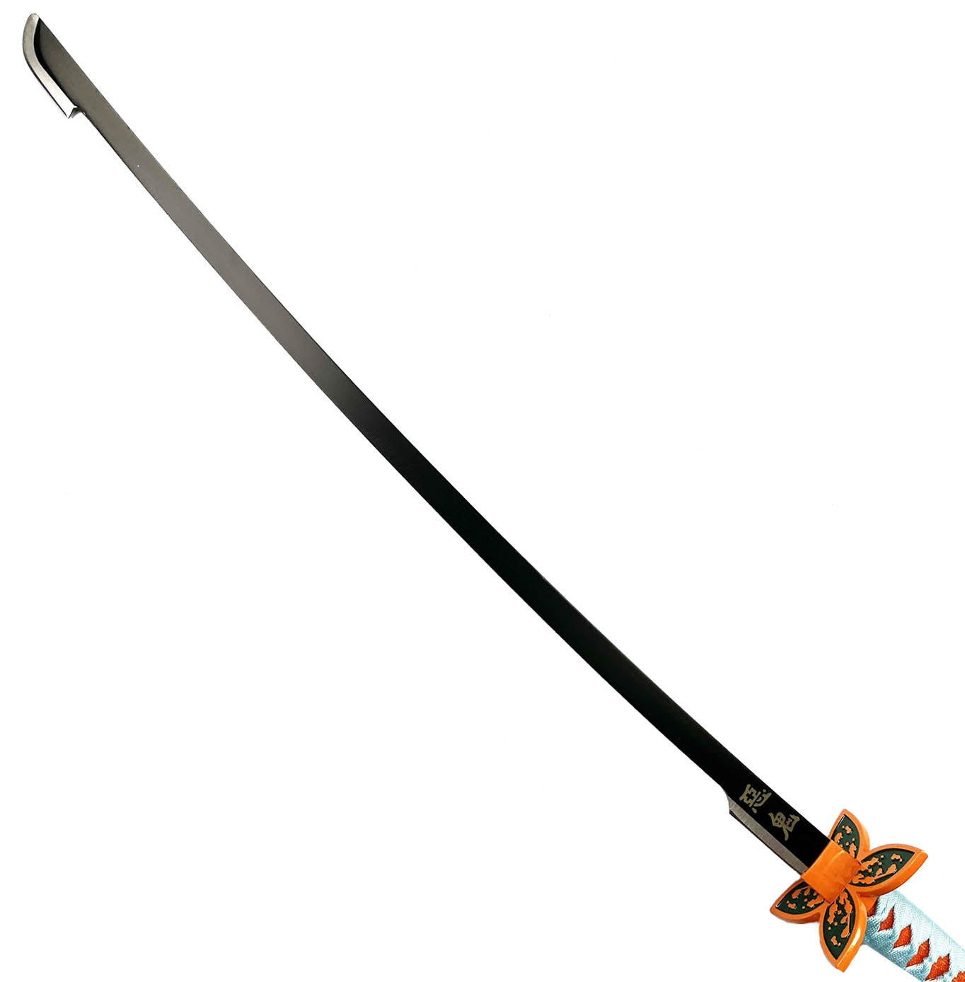 Guild Arms Metal Anime Demon Sword with a sleek black blade and decorative hilt design