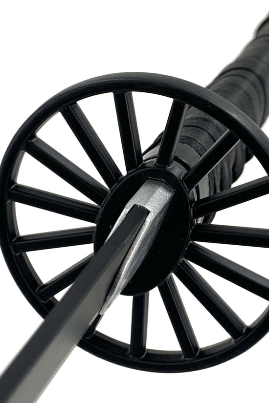 Guild Arms Metal Anime Demon Sword with intricately designed handle and blade for collectors and enthusiasts