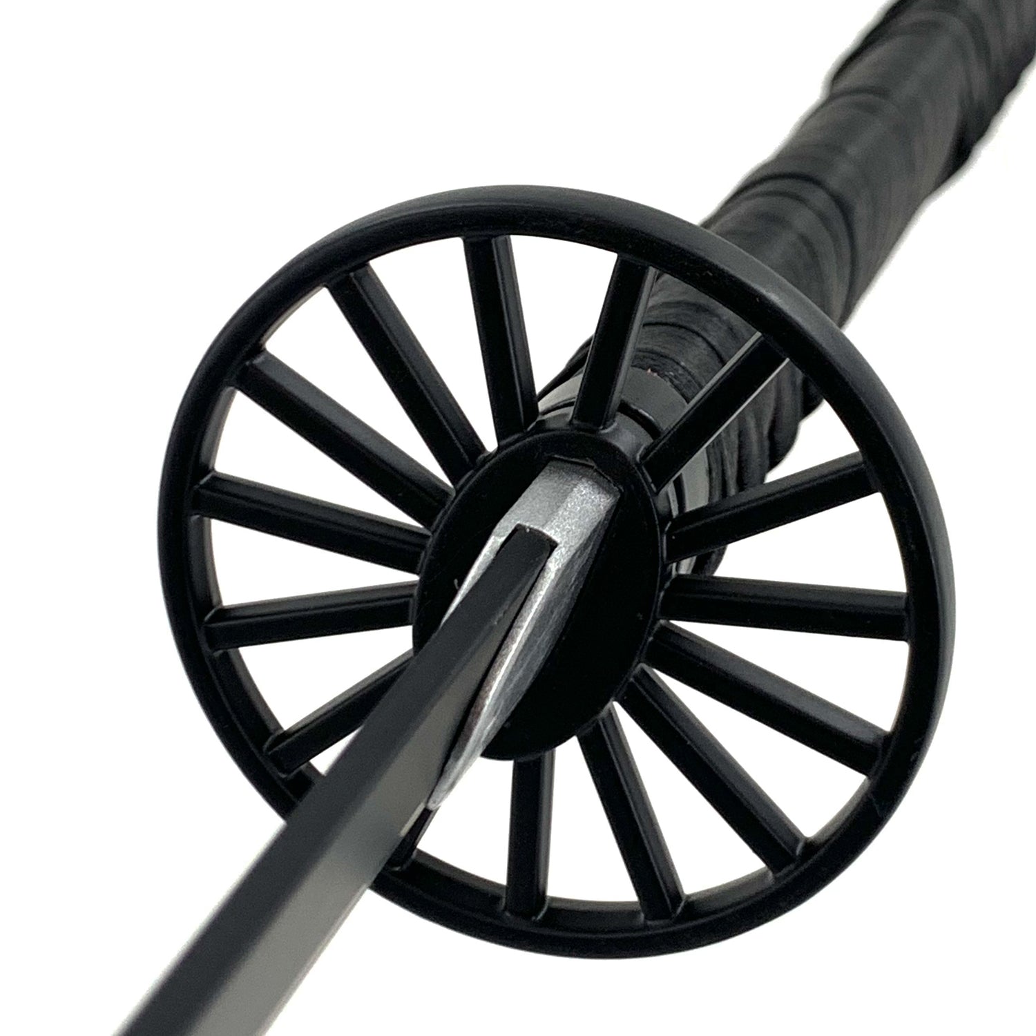 Guild Arms Metal Anime Demon Sword with intricately designed handle and blade for collectors and enthusiasts