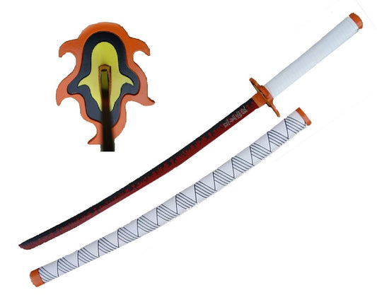 Guild Arms Metal Cosplay Anime Demon Sword with intricate detailing and stylish handle design