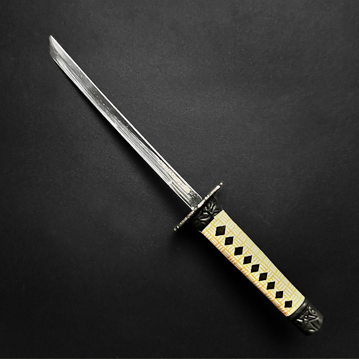 Guild Arms Mini Katana Samurai Sword Letter Opener with detailed handle and sharp blade for precision cutting