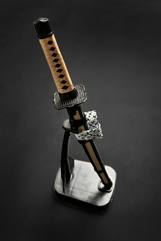 Guild Arms Mini Katana Samurai Sword Letter Opener with Stand and Intricate Details