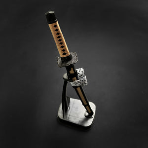 Guild Arms Mini Katana Samurai Sword Letter Opener with Stand and Intricate Details