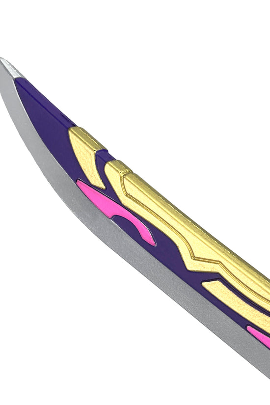 Mistsplitter Impact Foam Sword by Guild Arms with vibrant colors and detailed design for safe role play