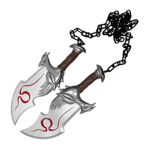 Guild Arms Mythical War Foam Cosplay Daggers from Video Game with detailed design and chain for immersive play