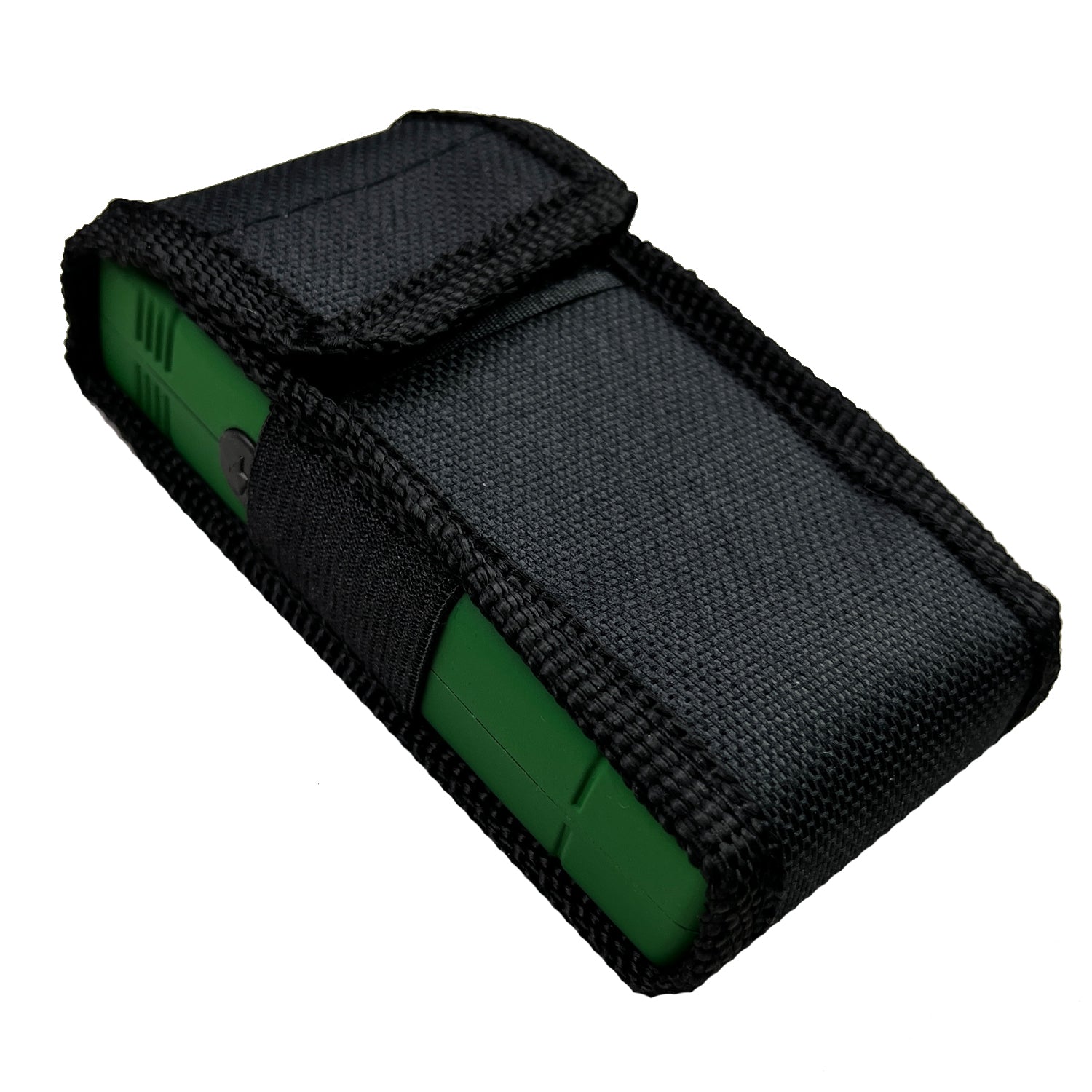 18M Green stun gun with LED Flashlight