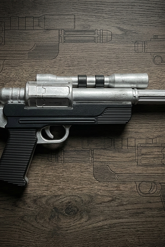Otaku Gear Sci-Fi Foam Laser Gun for Cosplay