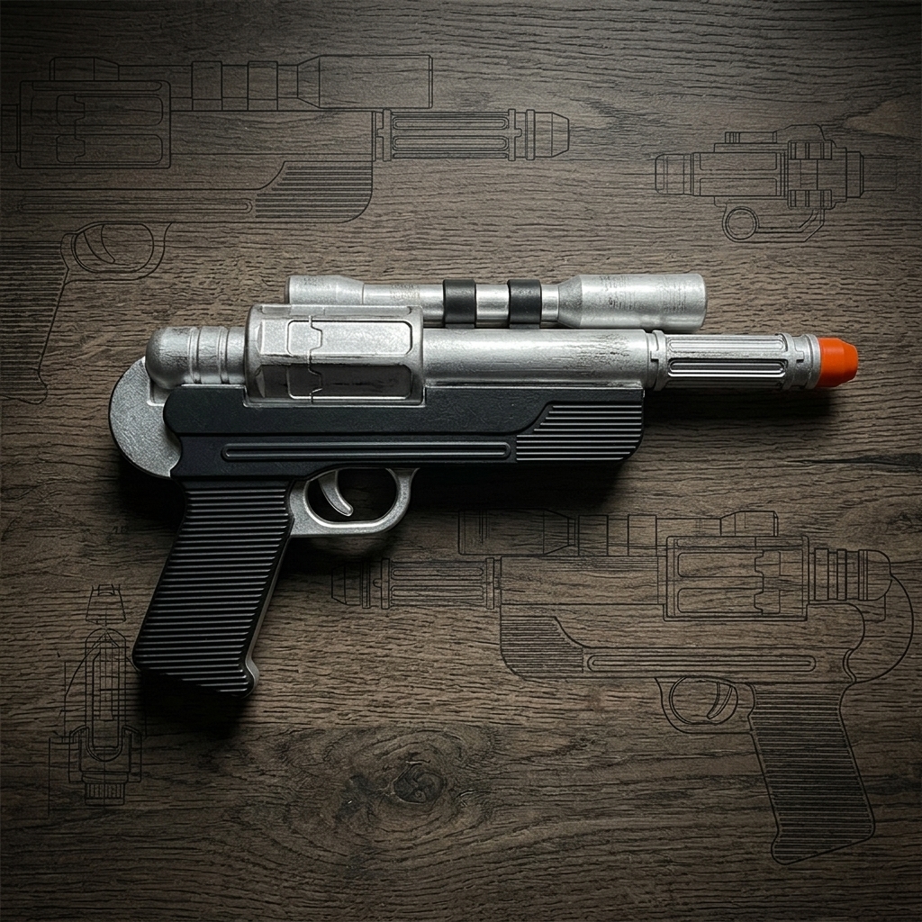 Otaku Gear Sci-Fi Foam Laser Gun for Cosplay