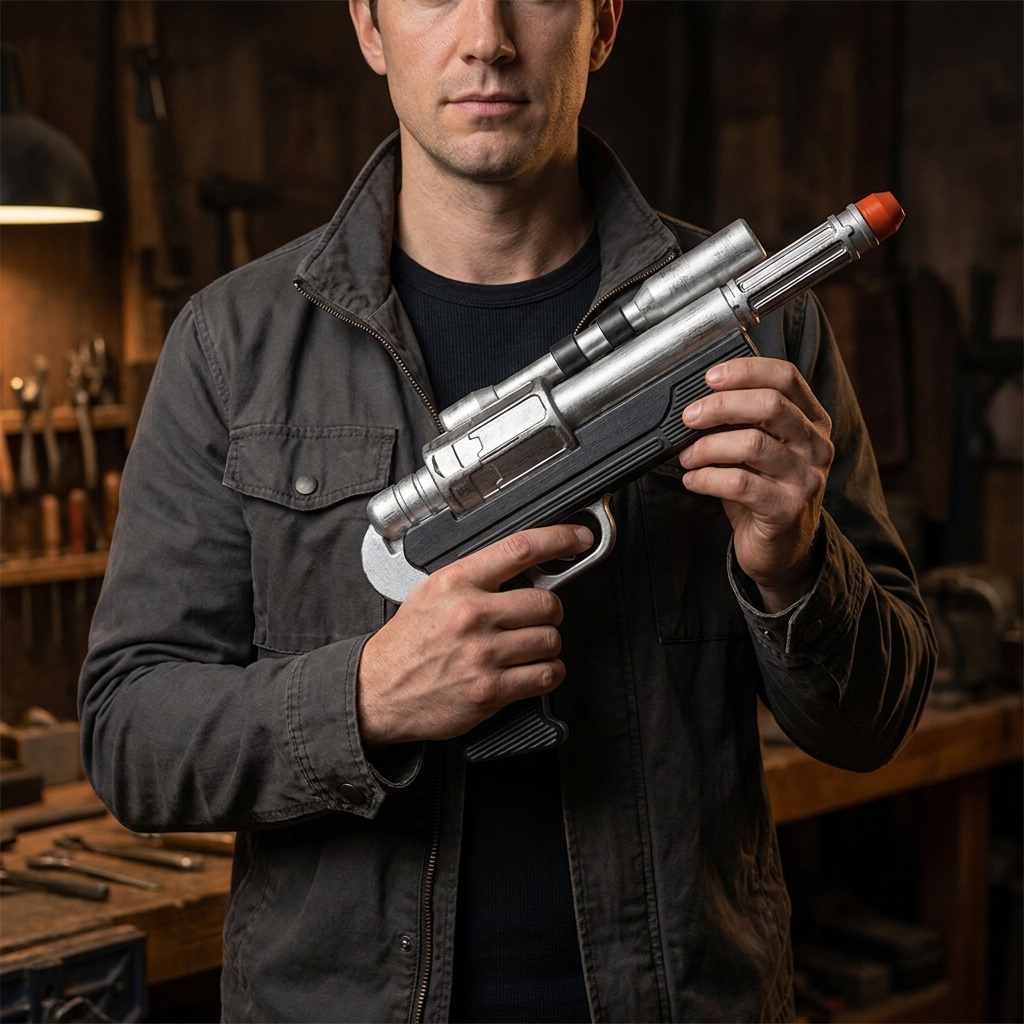 Otaku Gear Sci-Fi Foam Laser Gun for Cosplay
