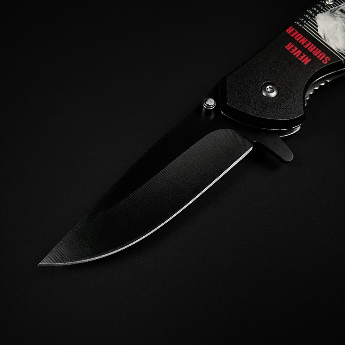 President Trump Knife - Never Give Up Pocket Knife