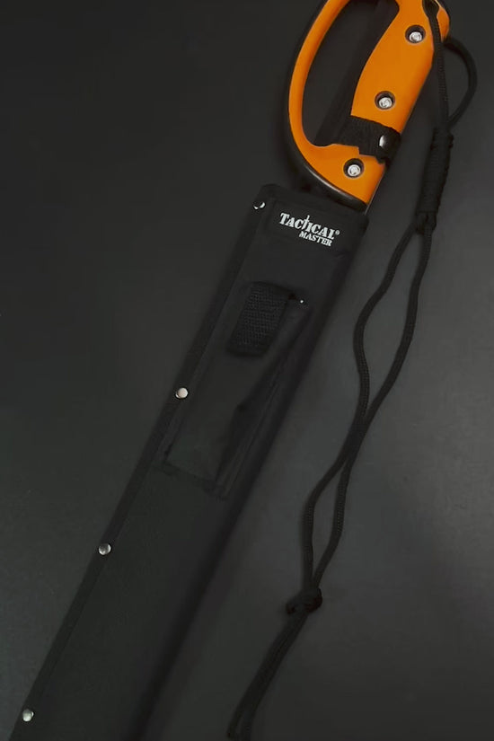 Hand holding outdoor fire starter