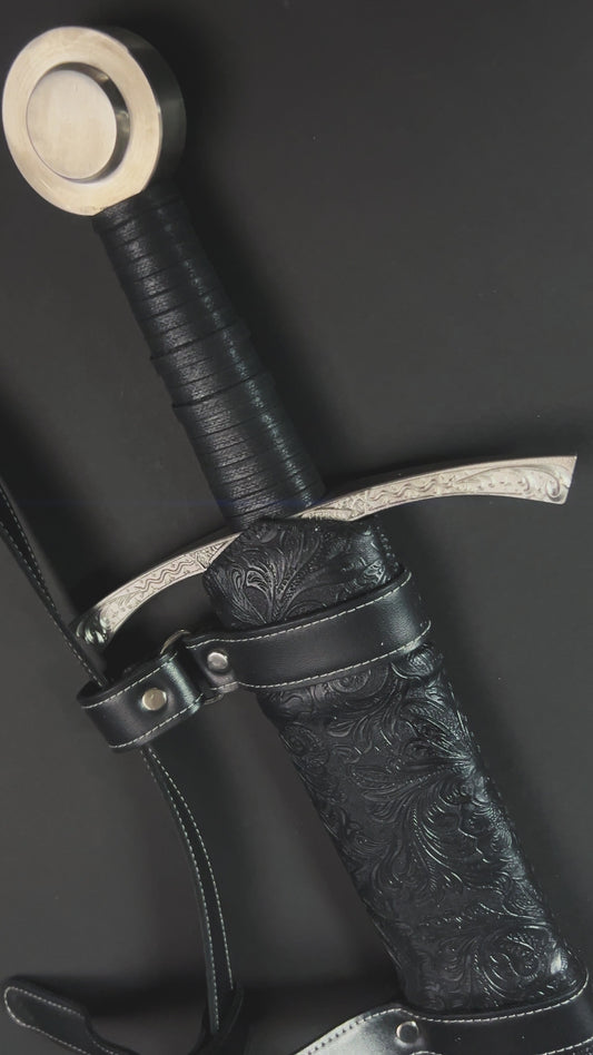 Knight's Collection - Hand-Forged Medieval Falchion Sword