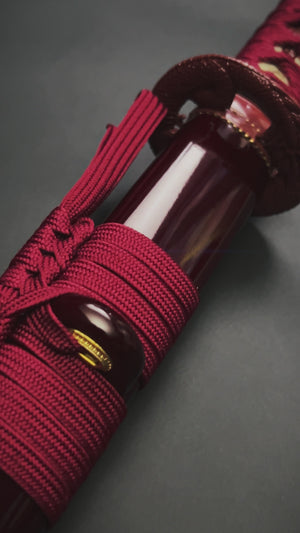 Katana for Sale - Shop Dragon Red Katana - Musashi Swords