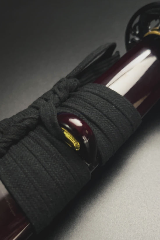 Order Musashi Red Ryu Katana for Sale - Musashi Sword