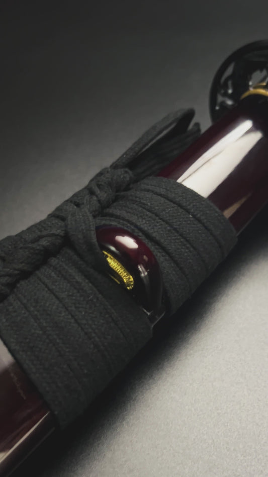 Order Musashi Red Ryu Katana for Sale - Musashi Sword