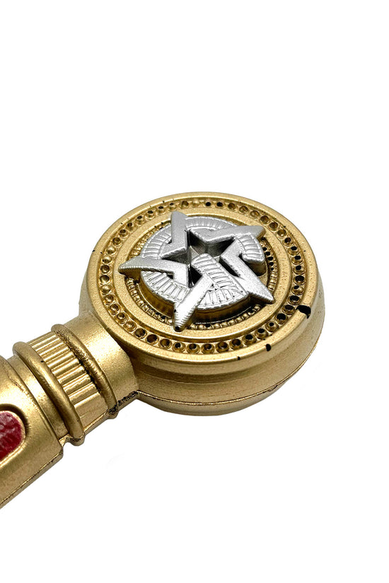 Guild Arms red freemason Foam sword with decorative handle and emblem for cosplay and play