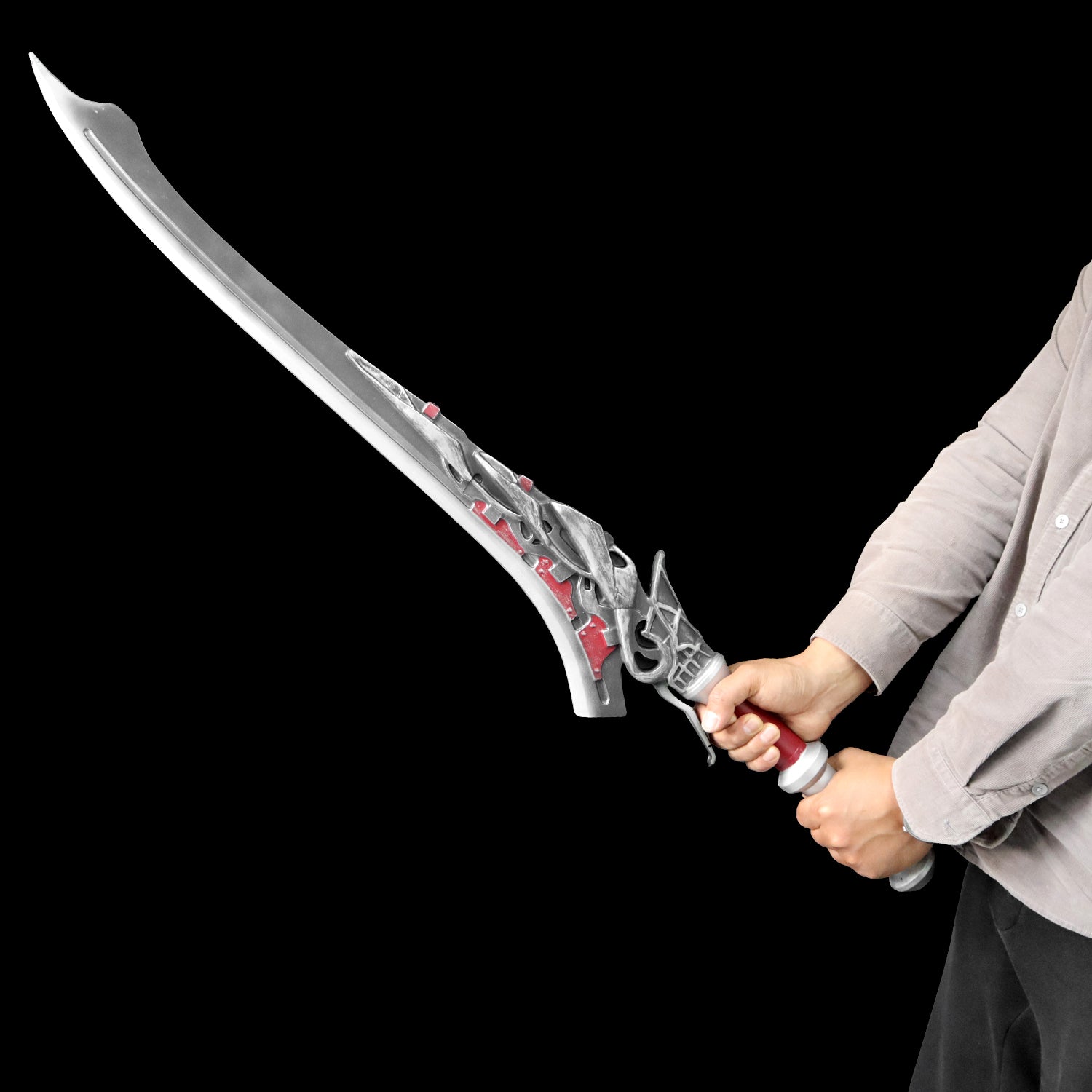 Guild Arms Red Queen Foam Sword with a sleek design for safe play and cosplay
