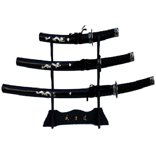 3-Piece Samurai Sword Set