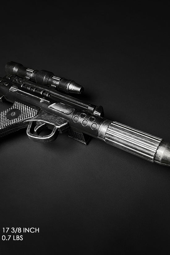 Guild Arms Sci-Fi Cosplay Foam Laser Gun with detailed design and orange safety tip