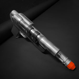 Otaku Gear sci-fi foam laser gun for Cosplay in metallic finish with an orange tip