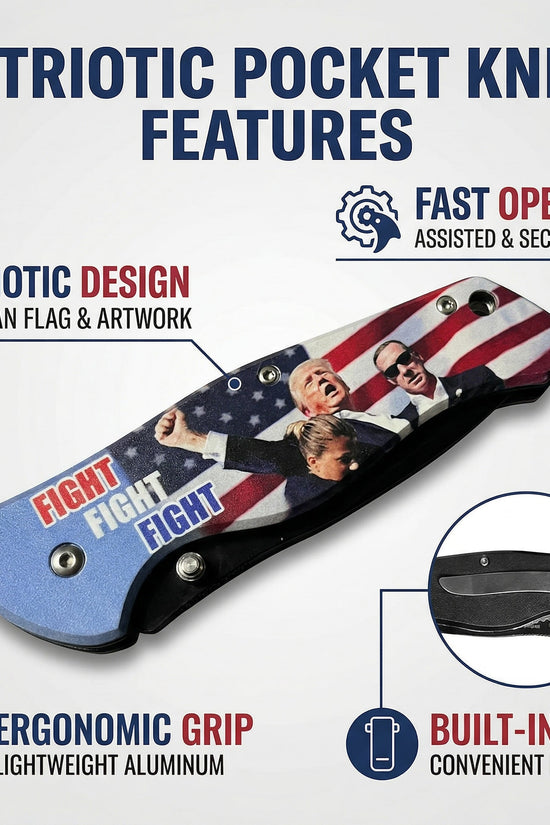 4.35" Black Blade /Fight  Handle / Assisted Knife