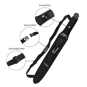 Tactical Master tactical machete and throwing knife set with adjustable strap and buckle for secure carrying
