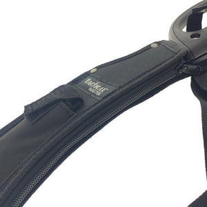 Tactical Master tactical machete with fire starter included in black carrying case close-up