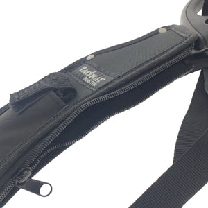 Tactical Master tactical machete with fire starter included in black nylon sheath with zipper pouch