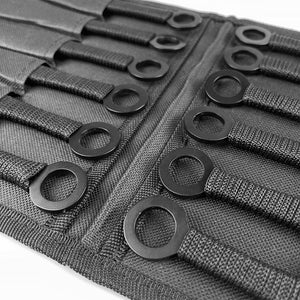 Target Master Ninja Throwing Kunai 12 PCS Set with durable carrying case and secure knife slots