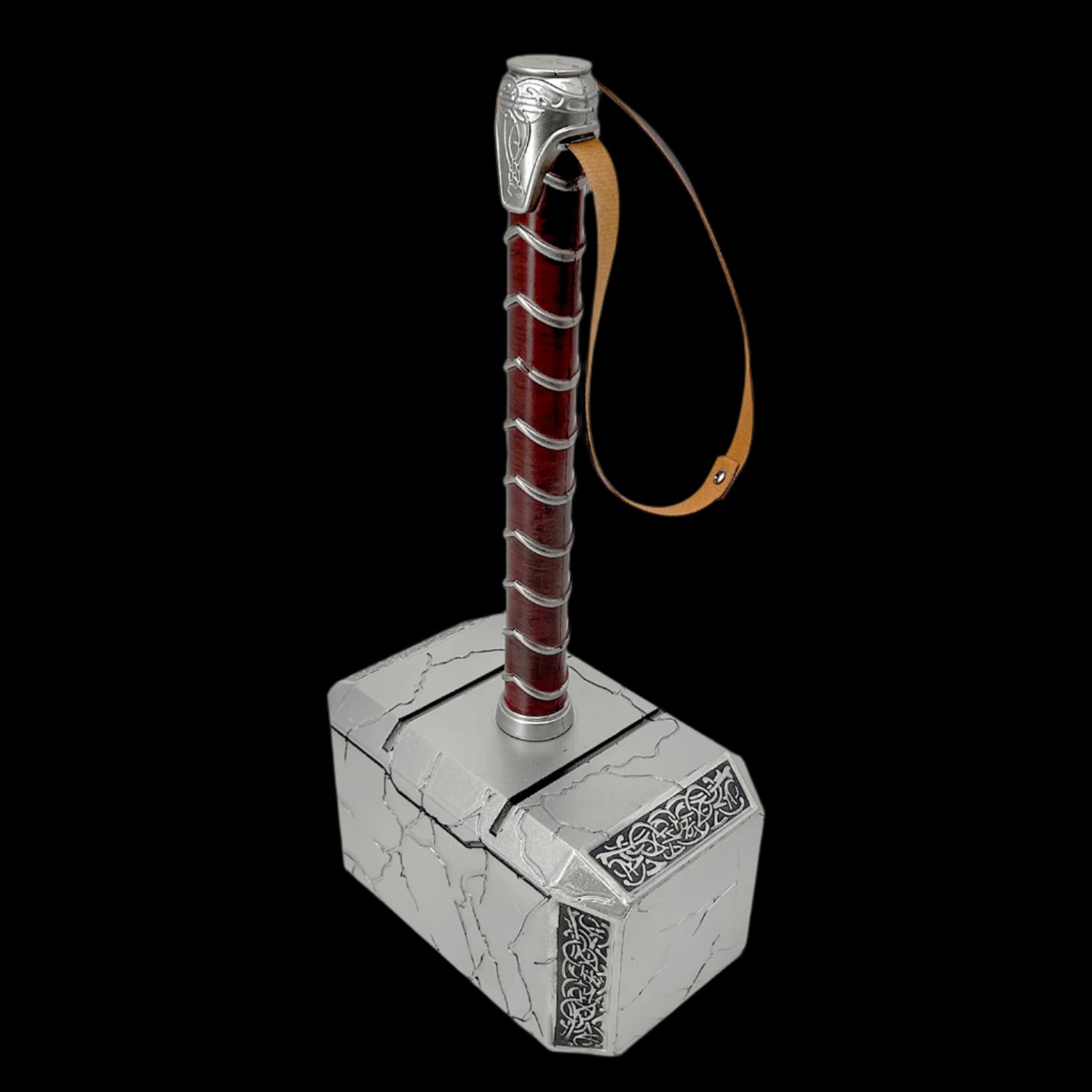 Guild Arms Thunder Foam Hammer Cosplay with detailed handle and realistic design for costume enthusiasts