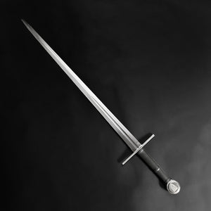 Valebrand medieval sword for sale featuring a polished blade and ornate hilt for collectors and enthusiasts