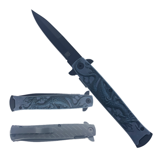 Falcon Stiletto Spring Assisted Knives Pocket Knife