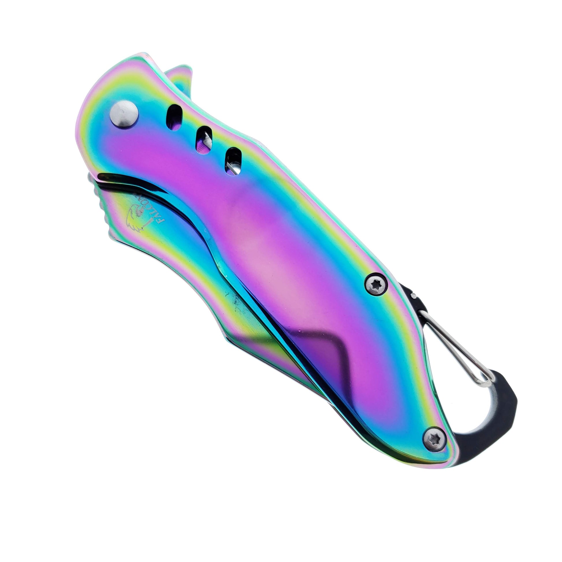 Falcon 6 1/2" Rainbow Spring Assisted Knife