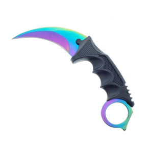 Falcon 3 PCS Rainbow Set. Tactical Knives & Karambit