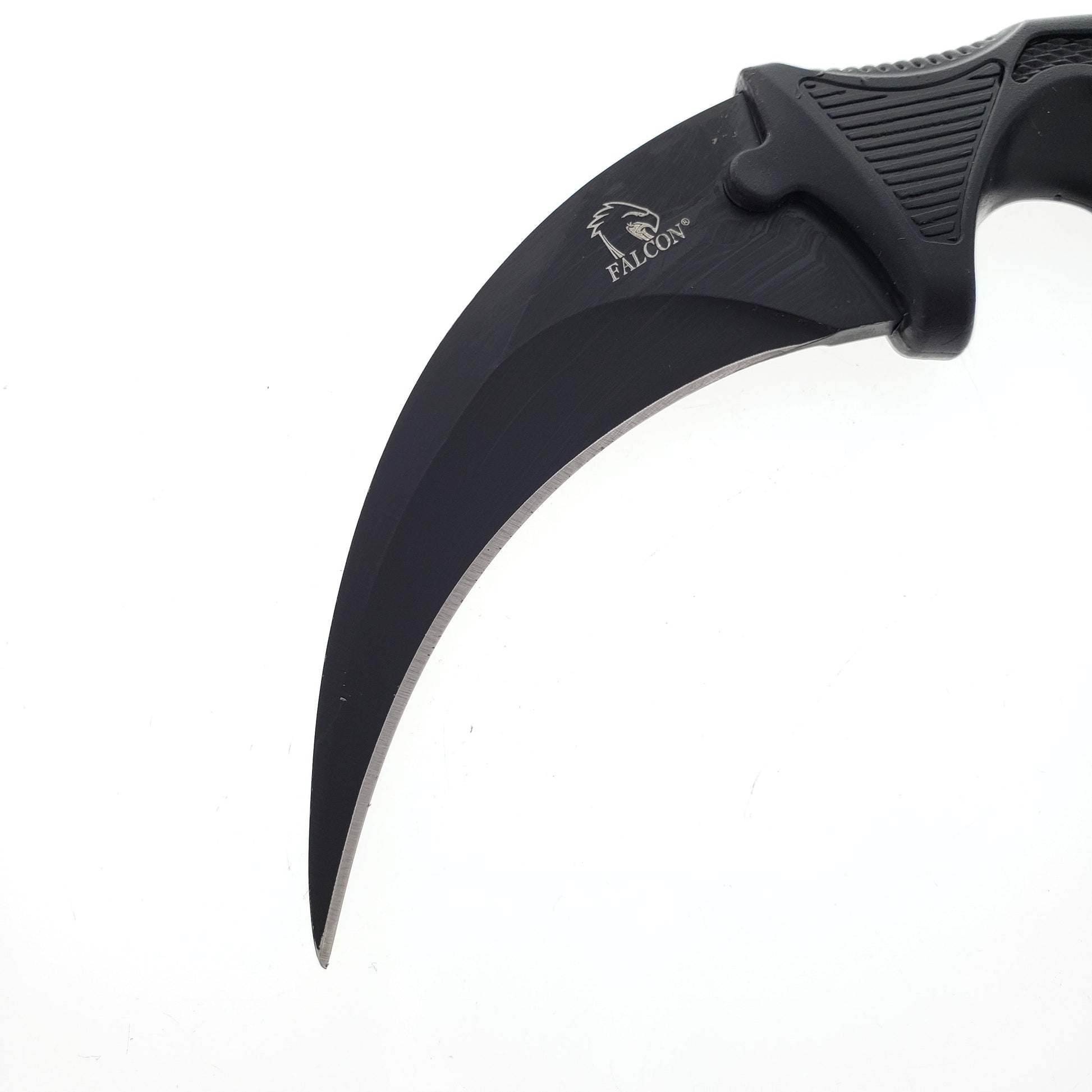 Falcon 7 1/2" Black Necklace Knife (Karambit)