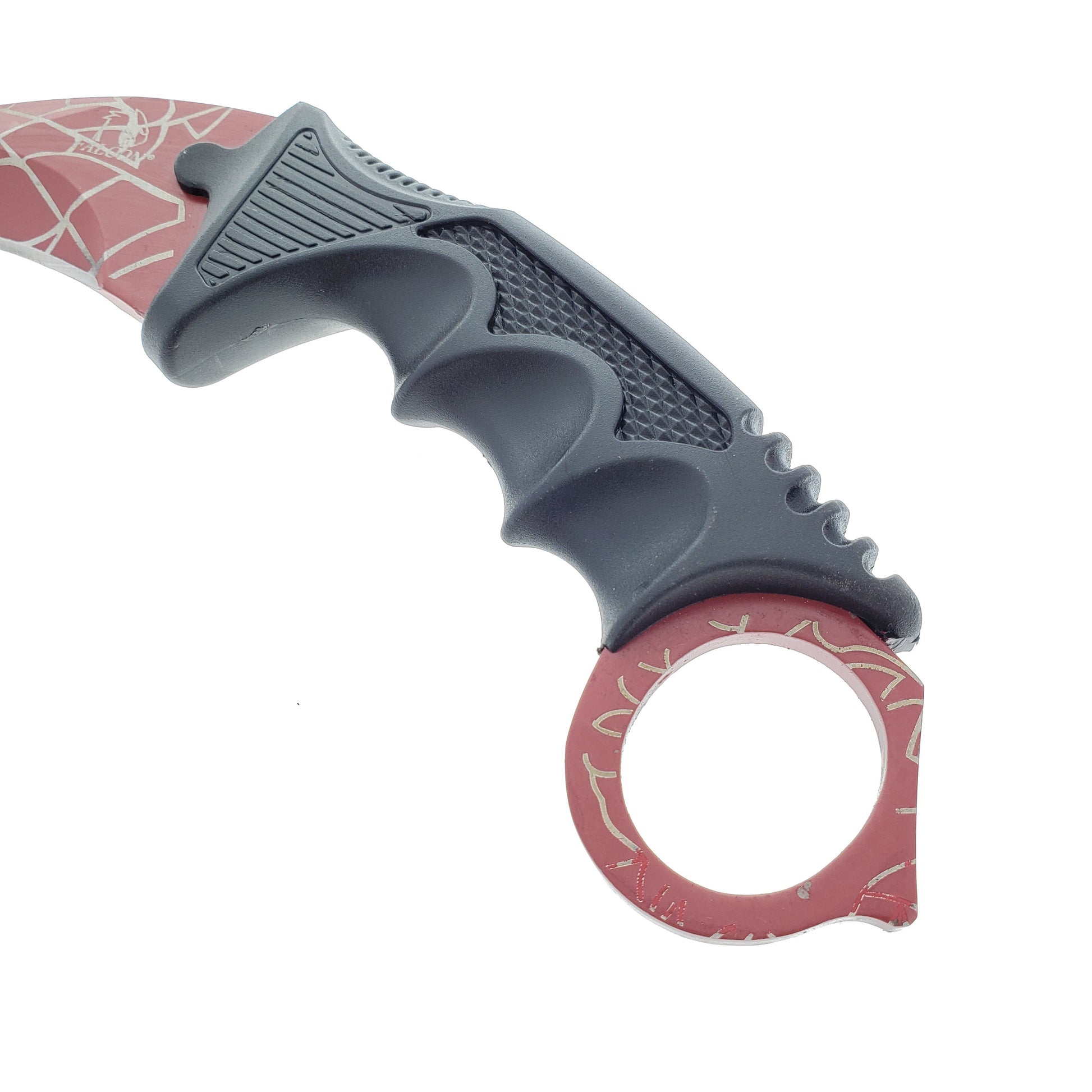 Falcon 7 1/2" Spider Web Necklace Knife (Karambit)