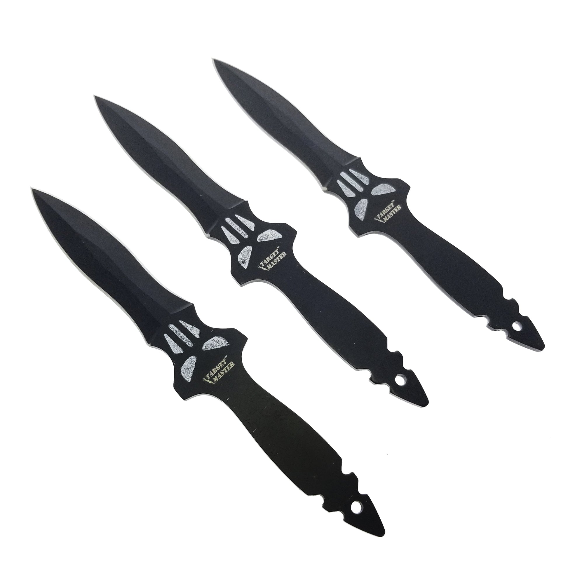 6" Overall 3 PC Throwing Knife Set w/ Sheath