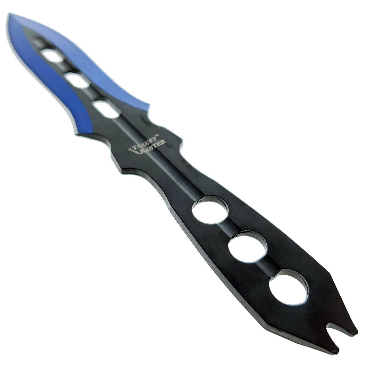 Target Master 3 PC Blue Throwing Knife Set w/ Sheath