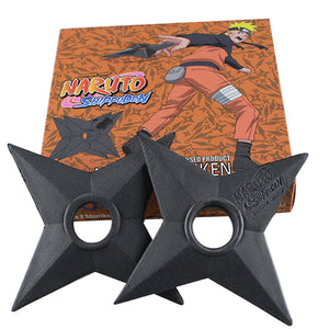 Naruto Shippuden Ninja Shuriken 2 Pieces Set