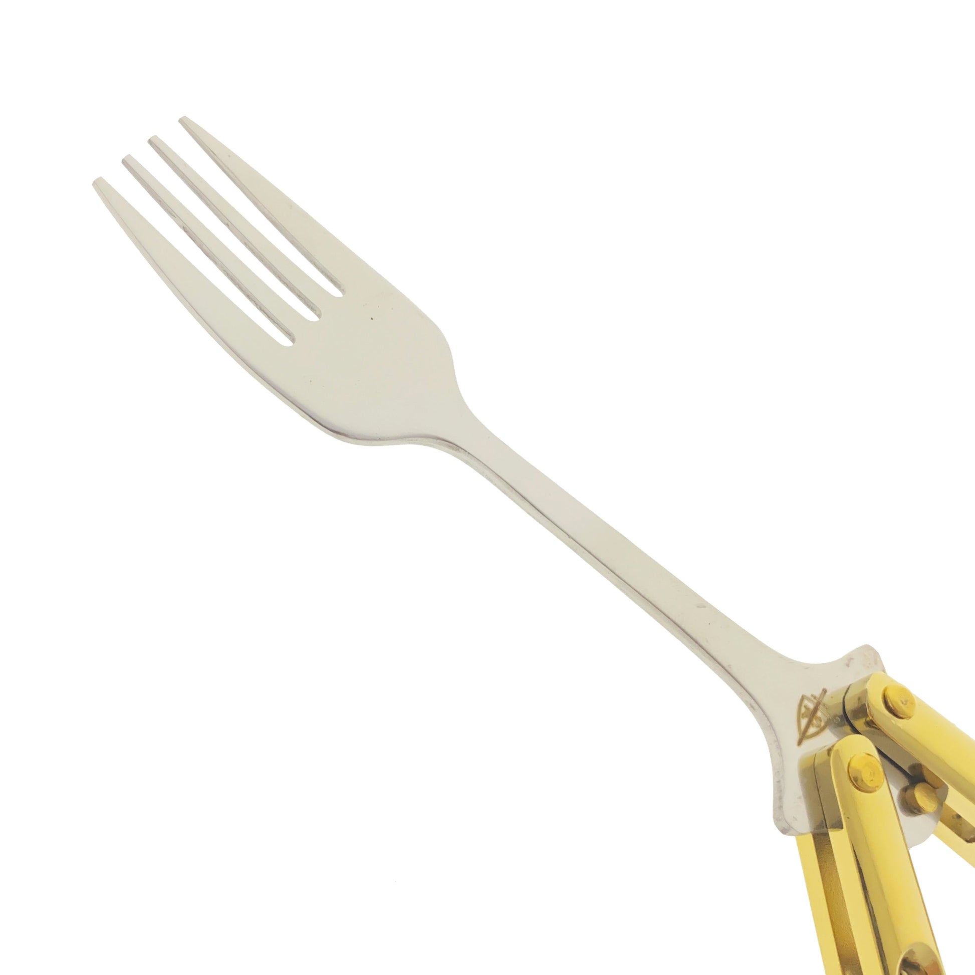 8 1/2" Gold Butterfly Fork