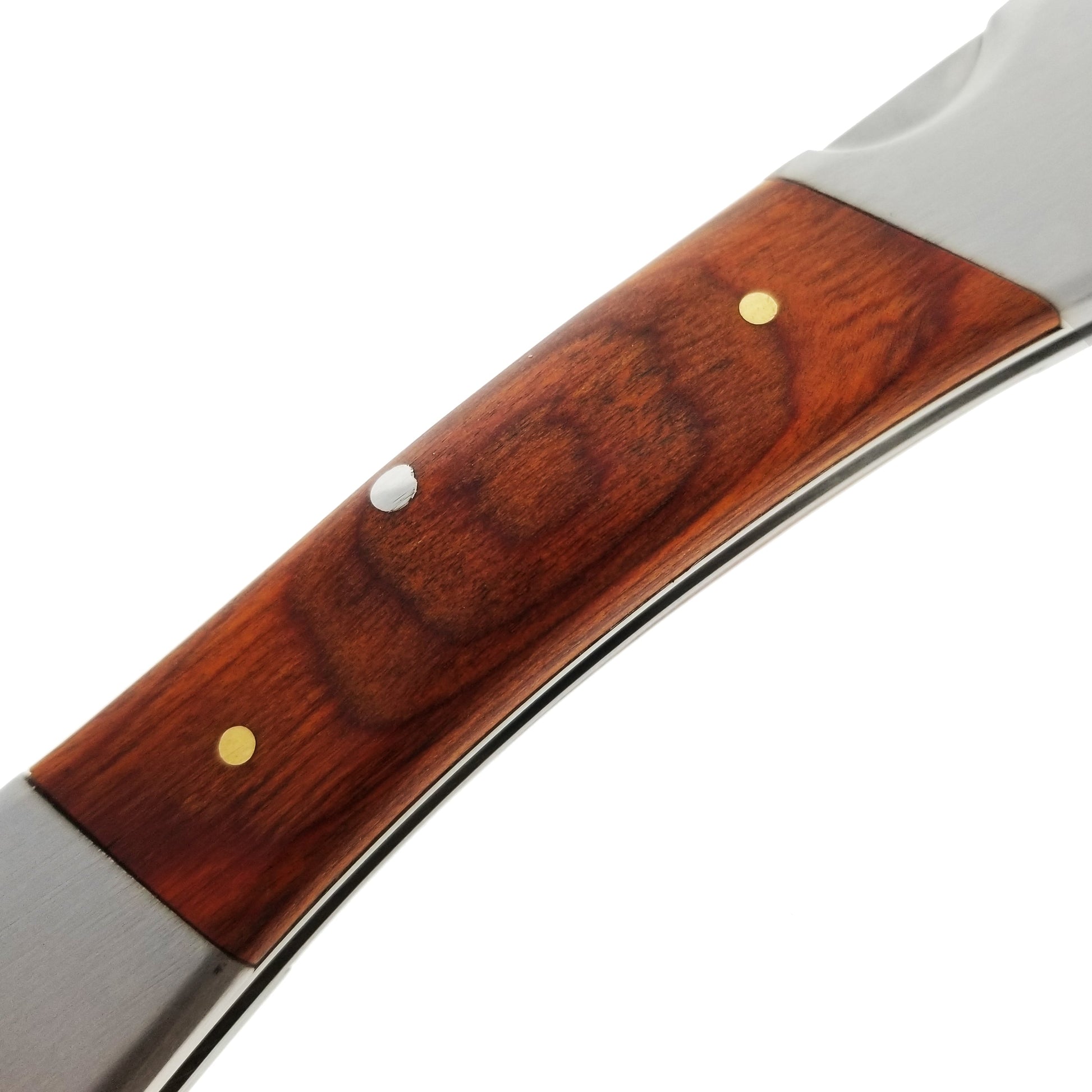 3 12" Blade Folding Knife with two tone handle