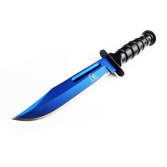 Falcon 7.5" Tactical Knives W/ Blue Coating Blade