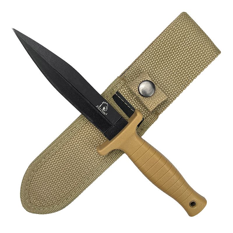 Falcon 9" Desert Knife with Matching Nylon Sleeve